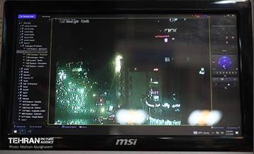 بازدید شهردار تهران از ستاد فرماندهی عملیات آتش نشانی 14