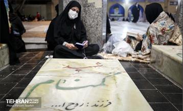 مراسم احیای شب نوزدهم در امامزاده سید جعفر و حمیده خاتون(ع) 16