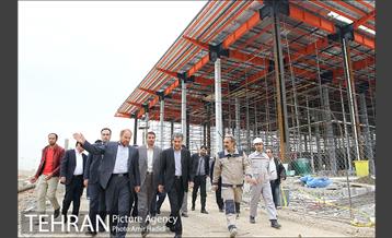 بازدید شهردار تهران از پروژه در حال ساخت شهر آفتاب 7