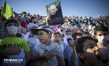 اجتماع بزرگ نوجوانان غرب تهران در پویش سلام فرمانده 13