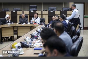 نشست جمعی از نمایندگان مجلس با رئیس سازمان پیشگیری و مدیریت بحران تهران 14