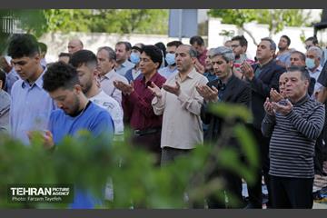 اقامه نماز عید سعید فطر در محله شهران 29