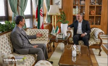 دیدارهای امروز شهردار تهران 9