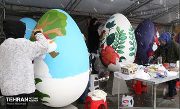 جشنواره تخم مرغ رنگی در بوستان ملت 17