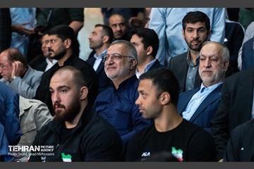مراسم تجلیل از کشتی‌گیران قهرمان (جشنی برای ایران)  5