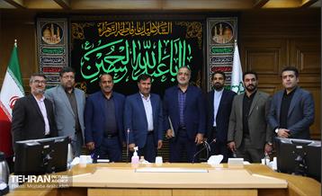 دیدار اعضای شورای عالی استان ها با شهردار