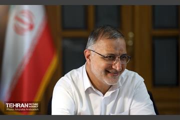 دیدار رییس سازمان اوقاف و امور خیریه کشور با شهردار تهران 13
