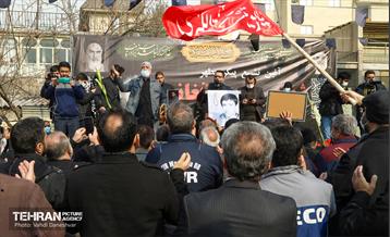 تشییع پیکر شهید حسین فغانی 7