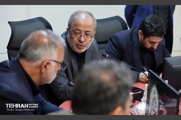 نشست شهردار تهران با معاون حمل و نقل و ترافیک شهرداری 5