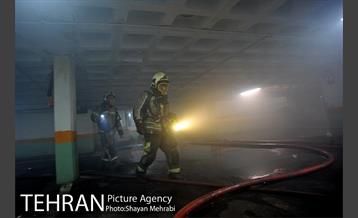 آتش سوزی در ساختمان برق حرارتی 43