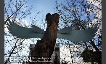 المان های نوروزی در خیابان ولیعصر(عج) 4