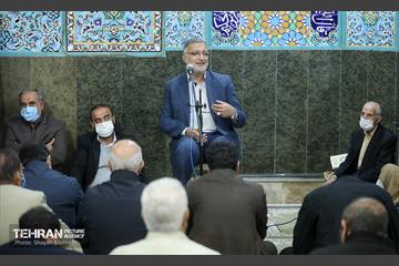 حضور شهردار تهران در مسجد ارشاد شهر ری 22