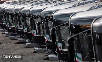 ورود اتوبوس‌های دوکابین جدید به تهران 18
