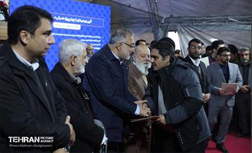 آئین بهره‌برداری از چهار پروژه عمرانی در غرب پایتخت 7