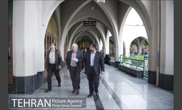 بازدید عبدالرحیم کرکه‌آبادی از سازمان بهشت زهرا (س)  13