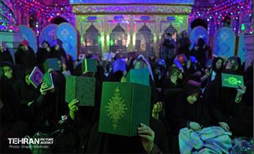 احیای شب بیست‌ویکم ماه رمضان امامزاده پنج تن لویزان 26