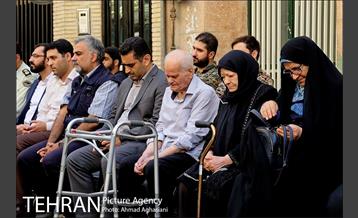 مراسم نامگذاری کوچه شهید بهمن مهاجر خامنه 14