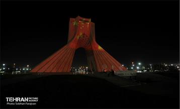 اکران ویدئو مپینگ روز ملی چین 23