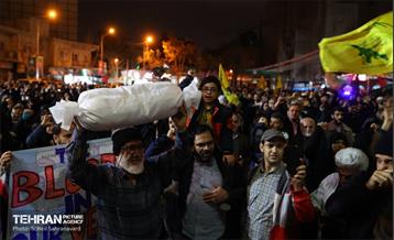 تجمع مردمی در محکومیت فاجعه بیمارستان شفا غزه 8