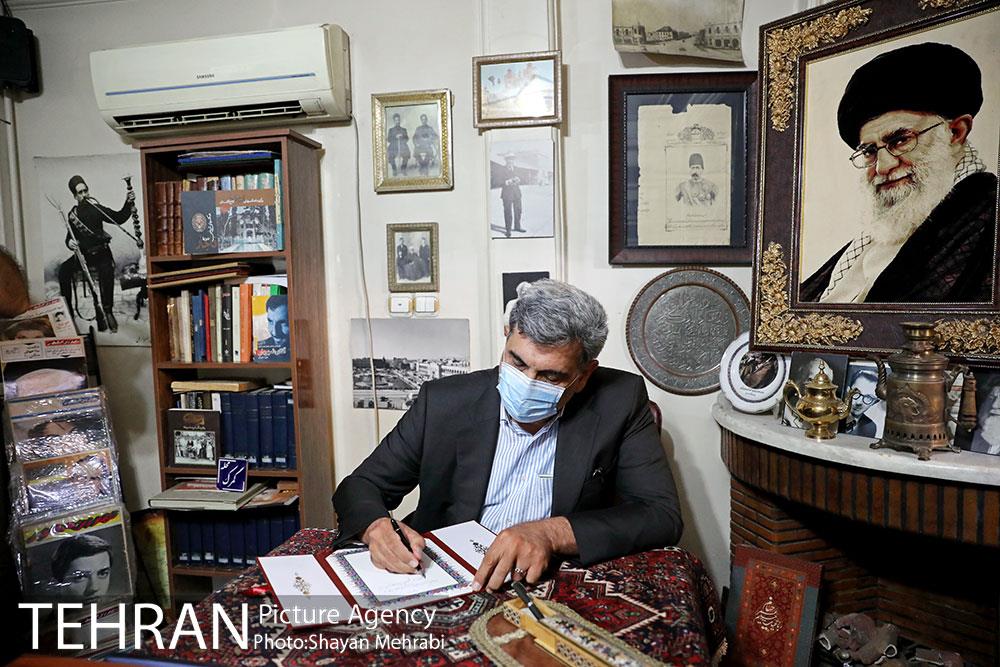 بازدید شهردار تهران از مرکز اسناد بلدیه 9