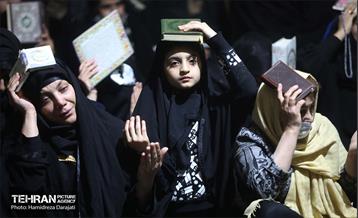 احیای شب‌ بیست‌ویکم ماه رمضان در مقبره الشهدای گمنام ندسا 10