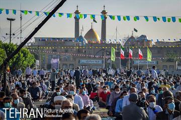 نماز عید فطر در جوار مرقد حضرت عبدالعظیم حسنی(ع) 5