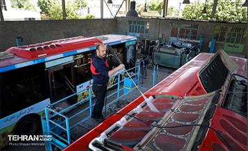 به وقت خدمت؛ بازآمادسازی اتوبوس‌های شهری تهران 21