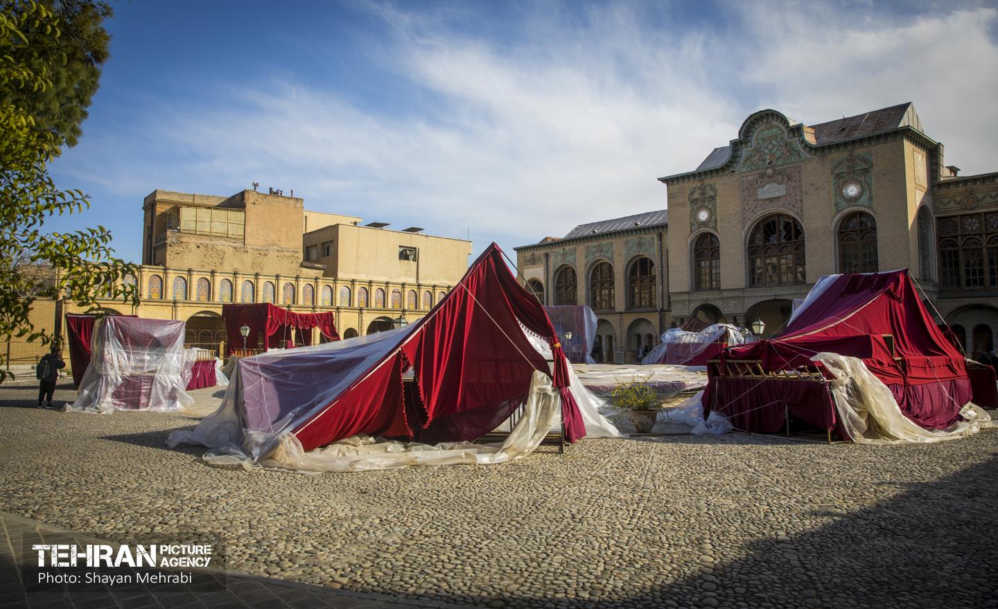 عمارت مسعودیه در تصرف فیلم‌سازان 30