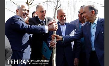 آیین کاشت درخت صلح و دوستی 38