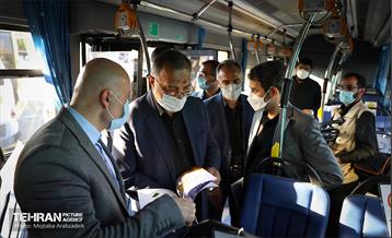 بازدید شهردار تهران از شرکت واحد اتوبوسرانی تهران 30