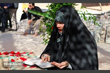 تشییع و تدفین شهید گمنام در دانشگاه فرهنگیان 18