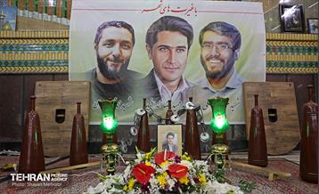 مراسم ترحیم شهید الداغی در سجادیه بزرگ تهران 29