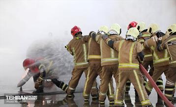 بازدید استاندار تهران از مرکز آموزش آتش‌نشانی شهرداری تهران 5