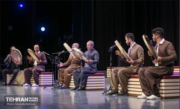 آیین اختتامیه هشتمین جشنواره بین المللی تکنوازان ساز دف 11