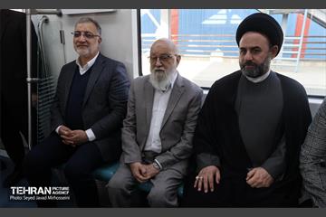 آیین بهره برداری از ۲ رام قطار ساخت داخل 44
