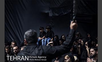 تجمع دسته های عزاداری روزعاشورا در چیذر‎ 11