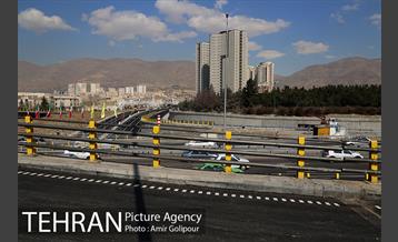 تقاطع غیر همسطح بزرگراه شهید حکیم با بلوار المپیک 13