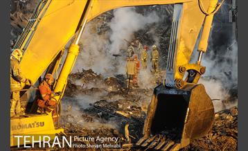 هفتمین روز آواربرداری ساختمان پلاسکو-2 22