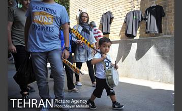 سیاهه فروشان بازارتهران در آستانه محرم 14