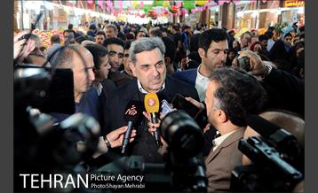 بازدید شهردار تهران از بازار میوه و تره بار جلال آل احمد 29