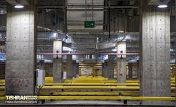 بزرگترین پایانه زیرزمینی قطارهای شهری در اکباتان