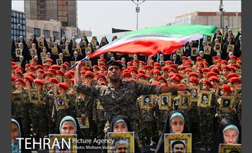 تظاهرات بعد از نماز جمعه تهران برای میانمار 14