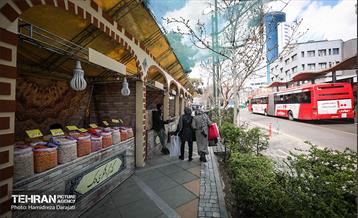 طرح ساماندهی موقت دستفروشان و بساط‌گستران 37