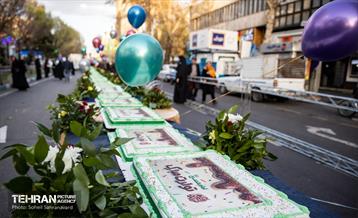 جشن تولد امام حسن (ع) در بلوار کشاورز 8