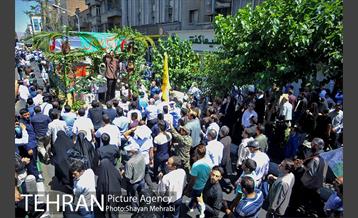 تشییع شهدای حادثه تروریستی تهران -2 23