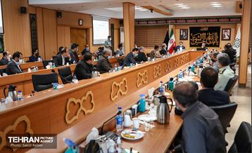 جلسه کارگروه ستاد مقابله با کرونای شهرداری تهران 8