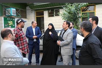 بازدید مدیرعامل سازمان میادین میوه و تره بار شهرداری تهران از ظرفیت های منطقه هشت 12
