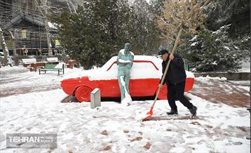 روز برفی تهران - 2 57