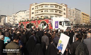 مراسم تشییع پیکرهای ۱۰۰ شهید گمنام 72