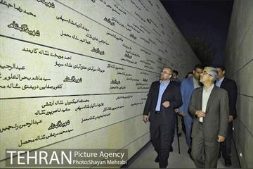 آیین افتتاح یادمان شهدای باغ موزه دفاع مقدس  1
